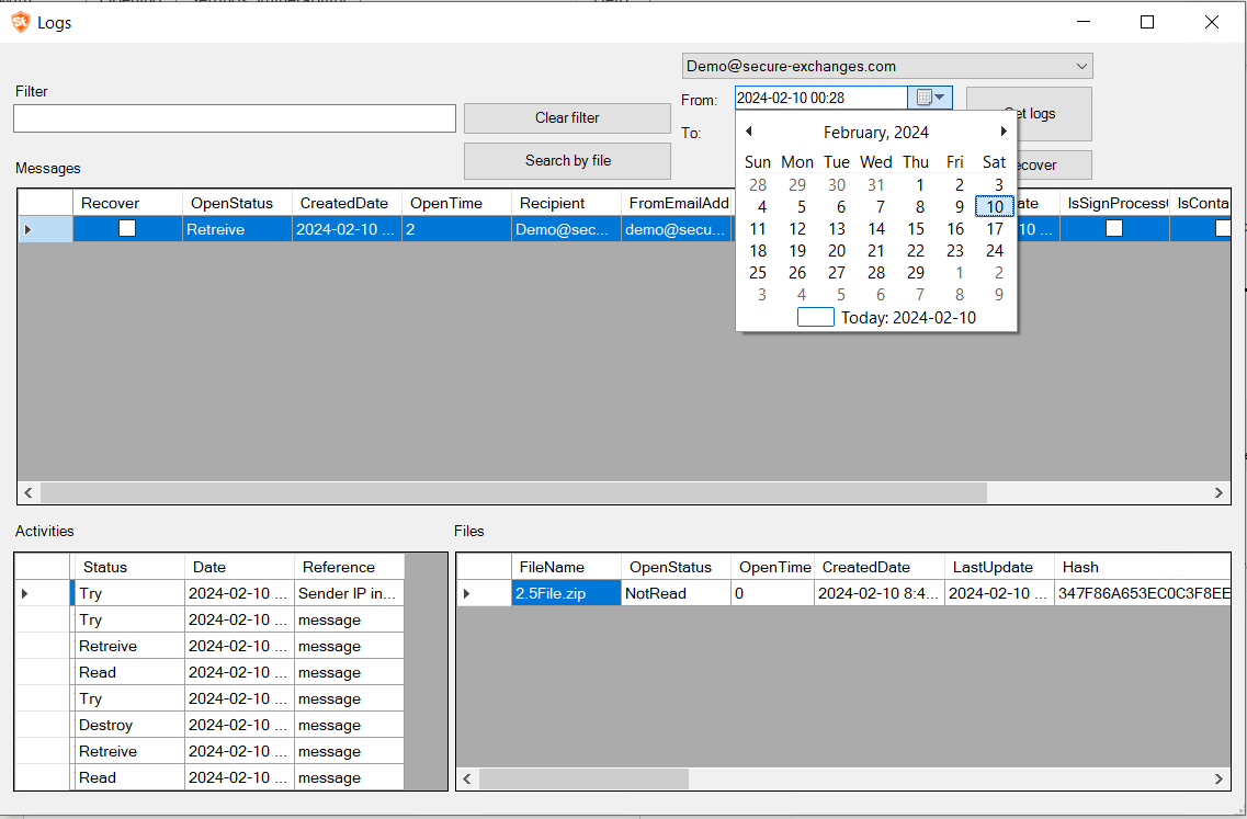 Traceability and compliance